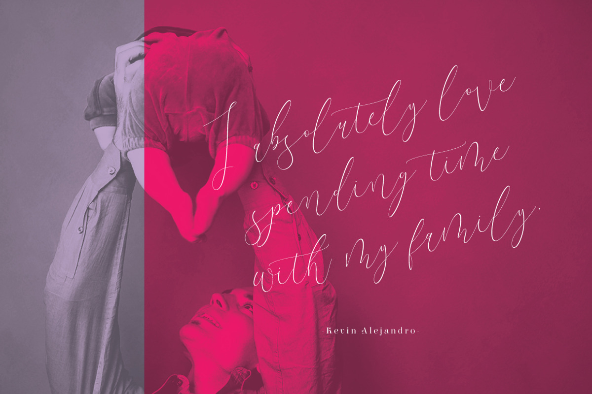 Terranika Typeface preview 3