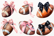 American Football PNG Sports Clipart, a Sport Illustration by SugarCloudStudioArt (Thumbnail 5 of 8)