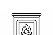 42 Vector Cozy Autumn Outline Icons, an Outline Icon by adenpinkstore (Thumbnail 16 of 16)