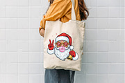 Retro Santa Blowing Bubble PNG, an Illustration by Dream Creation (Thumbnail 3 of 4)