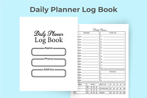 Daily Planner Journal KDP Interior