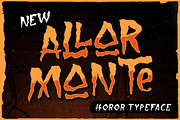 Allarmante - Horror Font, a Script Font by Littlehand (Thumbnail 1 of 9)