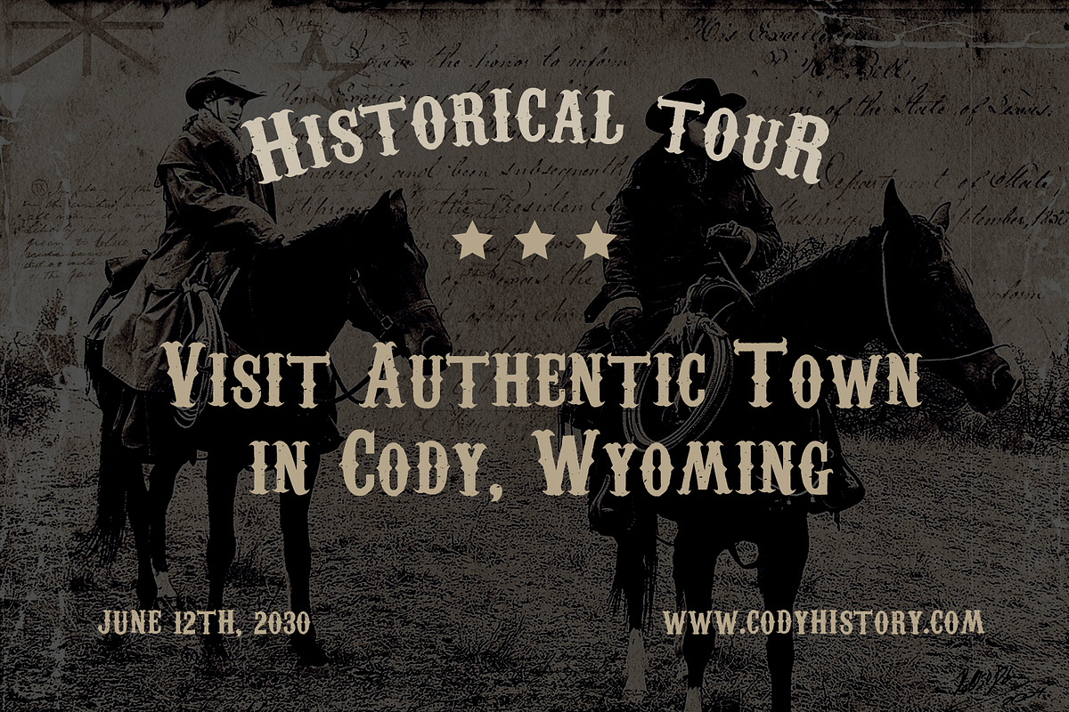 Coddiwomple Old Western Font preview 5