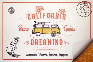 California Dreaming Graphic Pack