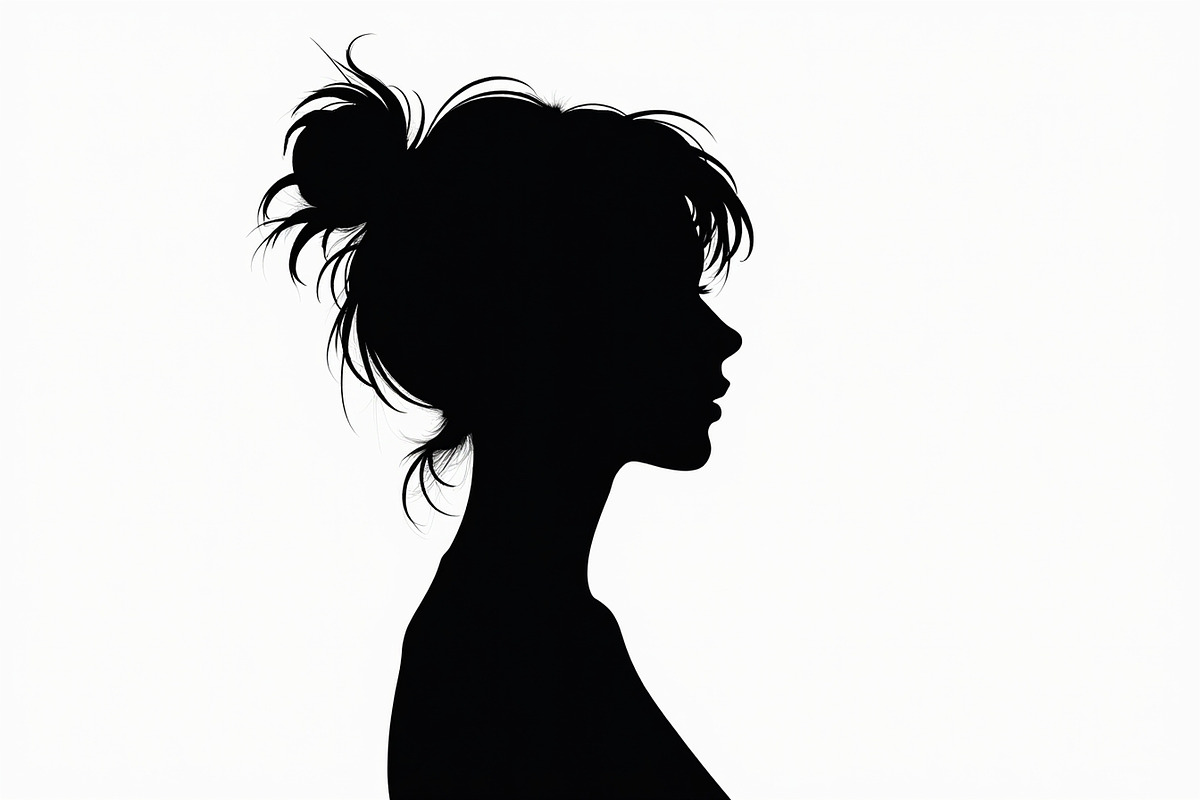 Romantic Love Cameo Silhouette, an Illustration by abu67222 (Photo 4 of 8)