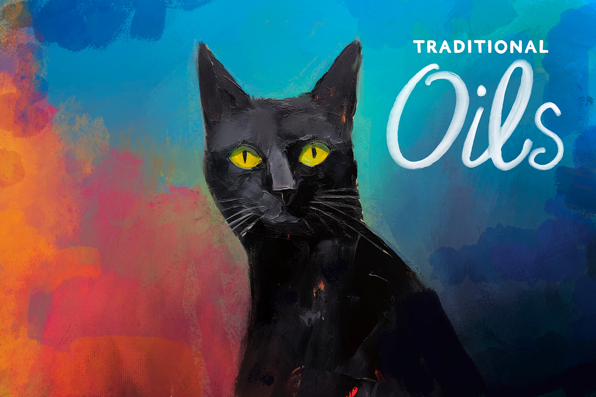 Traditional Oils for Procreate, a Brush Add-On by Mels Brushes (Photo 8 of 8)