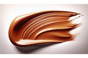 Dynamic stroke of metallic bronze, an Abstract Photo by Igor Tichonow