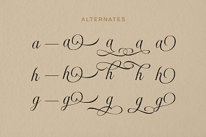 Radiate - Stylish Wedding Script