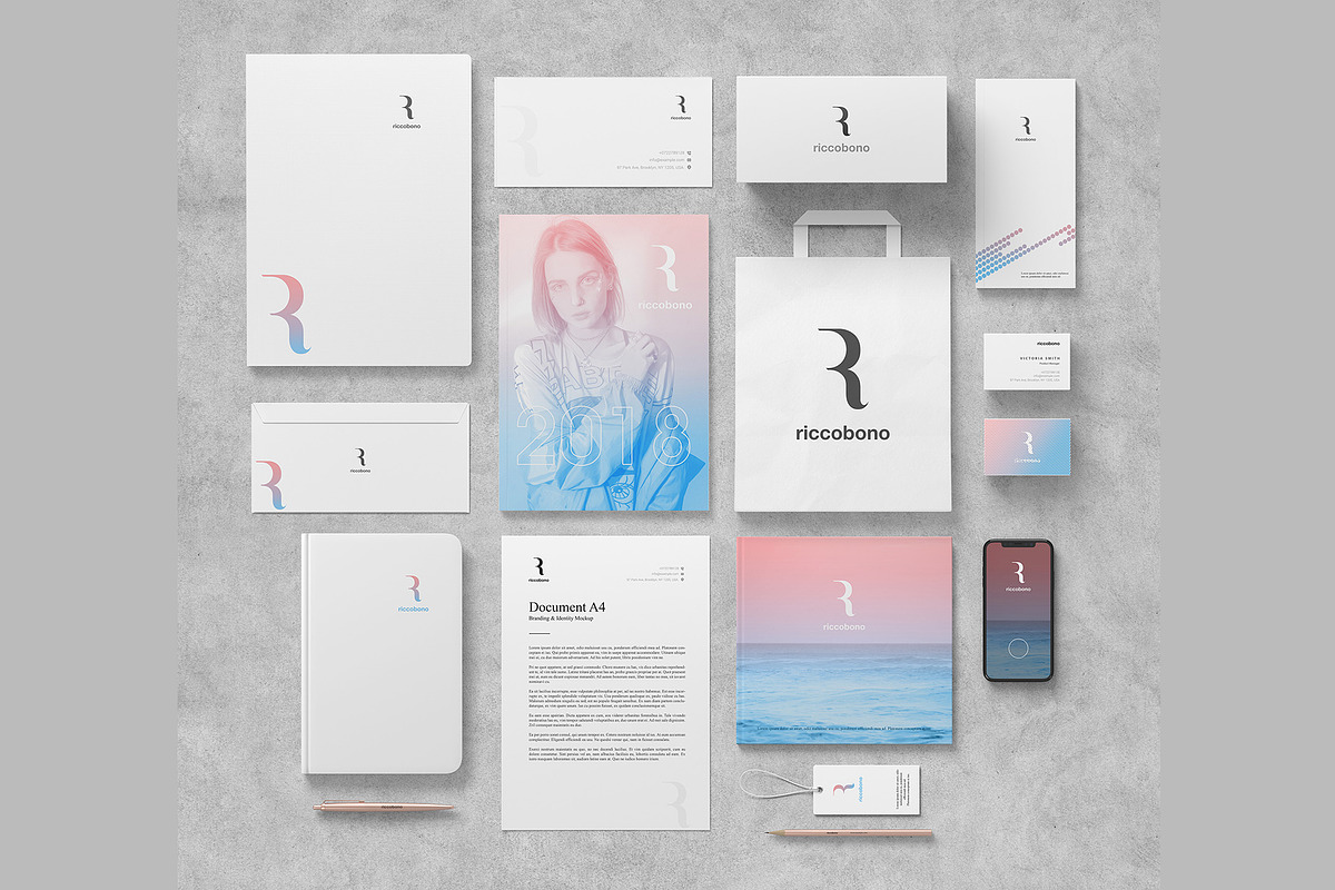 Branding And Stationery Mockup, a Product Mockup by Seven Lights (Photo 4 of 8)