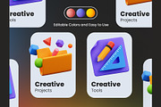 Graphic Design 3D Icons, an Object 3D Model by Rakata Studio (Thumbnail 3 of 7)