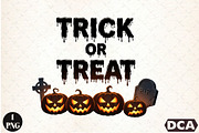 Halloween Png - Trick or Treat Png, an Illustration by DreamCafeArt (Thumbnail 1 of 7)
