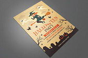 Halloween Party Flyer, a Flyer Template by serapika (Thumbnail 2 of 3)