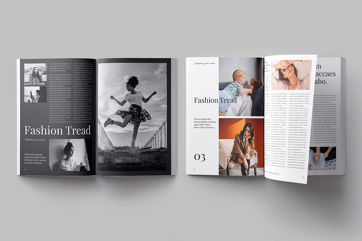 Lifestyle Magazine Template, a Magazine Template by ElvinPrint (Photo 5 of 9)