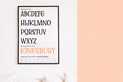 Kingsbury, a darling serif caps font, a Serif Font by Rachel White Art (Thumbnail 11 of 12)
