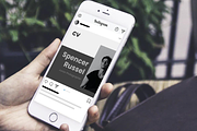 Online cv resume instagram carousel, a Social Media Template by rivatxfz (Thumbnail 2 of 4)