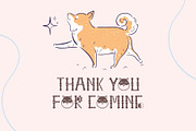 Cute Dog, a Symbol Font by Yoga Letter (Thumbnail 5 of 6)