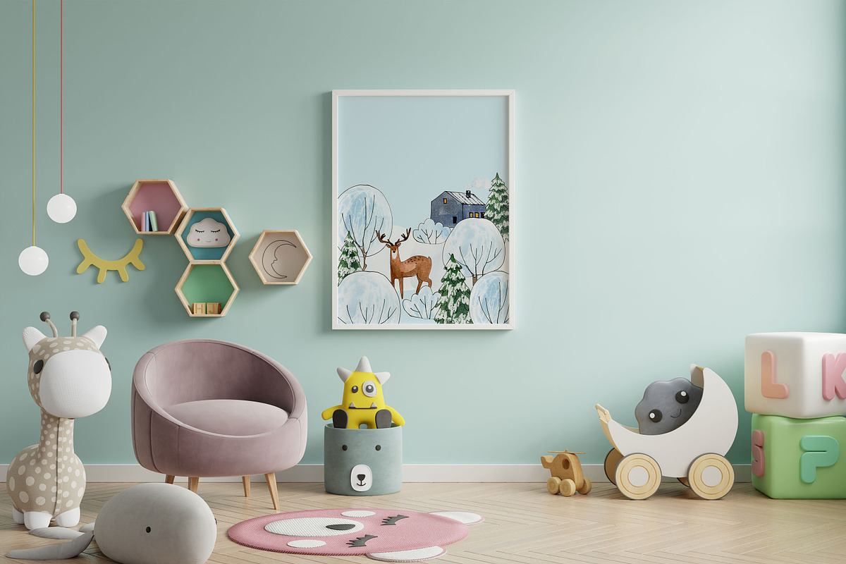 Watercolor winter wonderland bundle!, a Person Illustration by LyubovZaytseva (Photo 16 of 26)