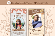Happy Birthday Mobile Templates, a Templates & Theme by TemplateCastleStore (Thumbnail 4 of 9)