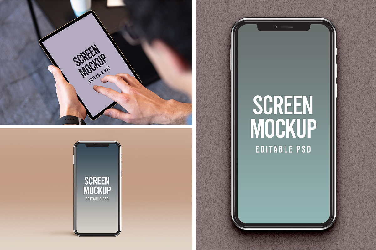 Device mockup, a Templates & Theme by wavebreak (Photo 1 of 4)