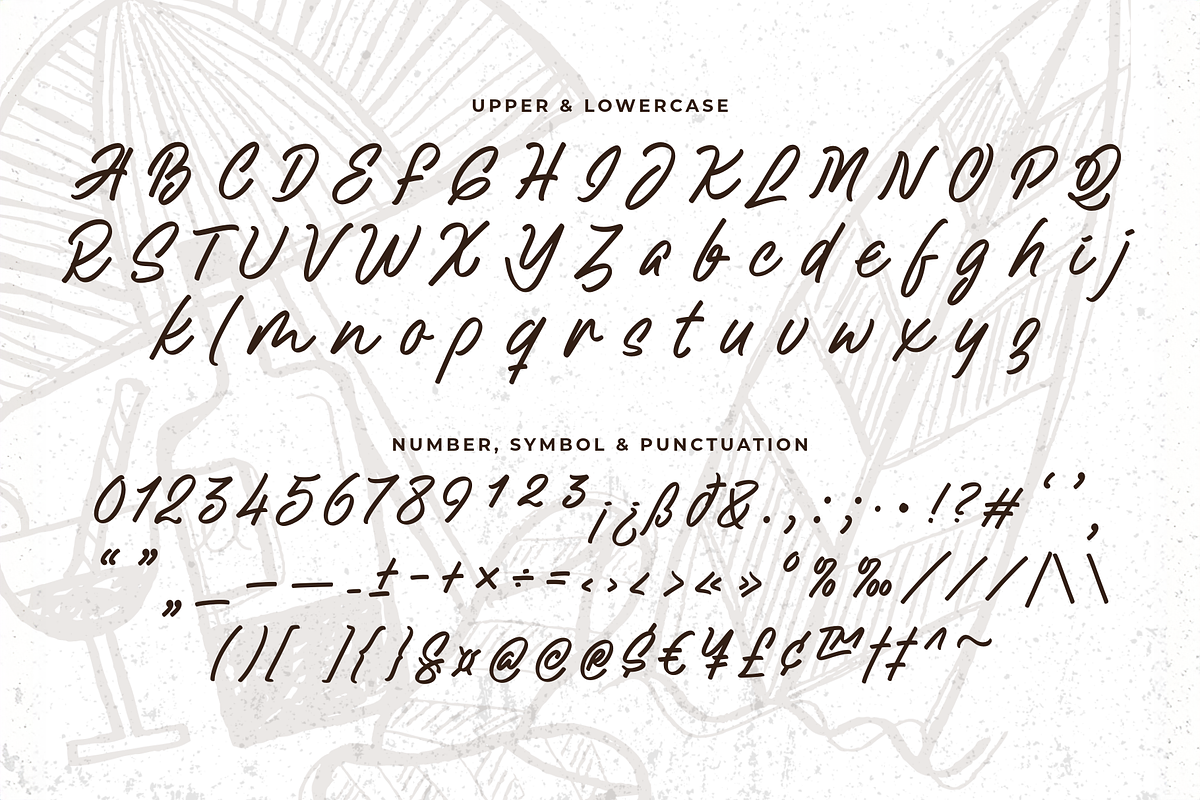 Bootilla - A Handwritten Font, a Handwritten Font by Ainun Jinan (Photo 10 of 10)