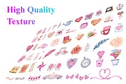 Valentine Watercolor Clipart Bundle, a Decorative Illustration by Digital Studio (Thumbnail 4 of 7)