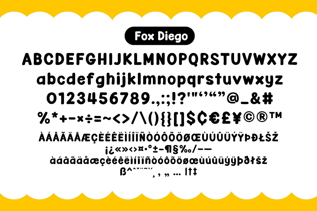 Fox Diego 5 Fonts Style, a Handwritten Font by Fox7 By Rattana (Photo 6 of 11)