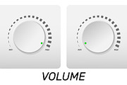 Volume control. Minimum and maximum, an Object Illustration by Vectorbuum (Thumbnail 2 of 3)