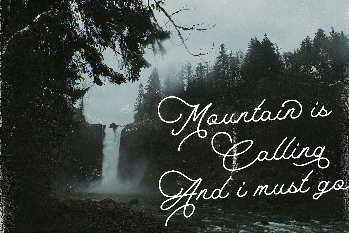 The Saily - Monoline Script Font preview 4