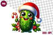 Christmas Pickles Clipart Bundle, a Decorative Illustration by taramija (Thumbnail 5 of 26)
