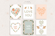 Floral love bundle, an Illustration by AfonshinaArt (Thumbnail 8 of 10)