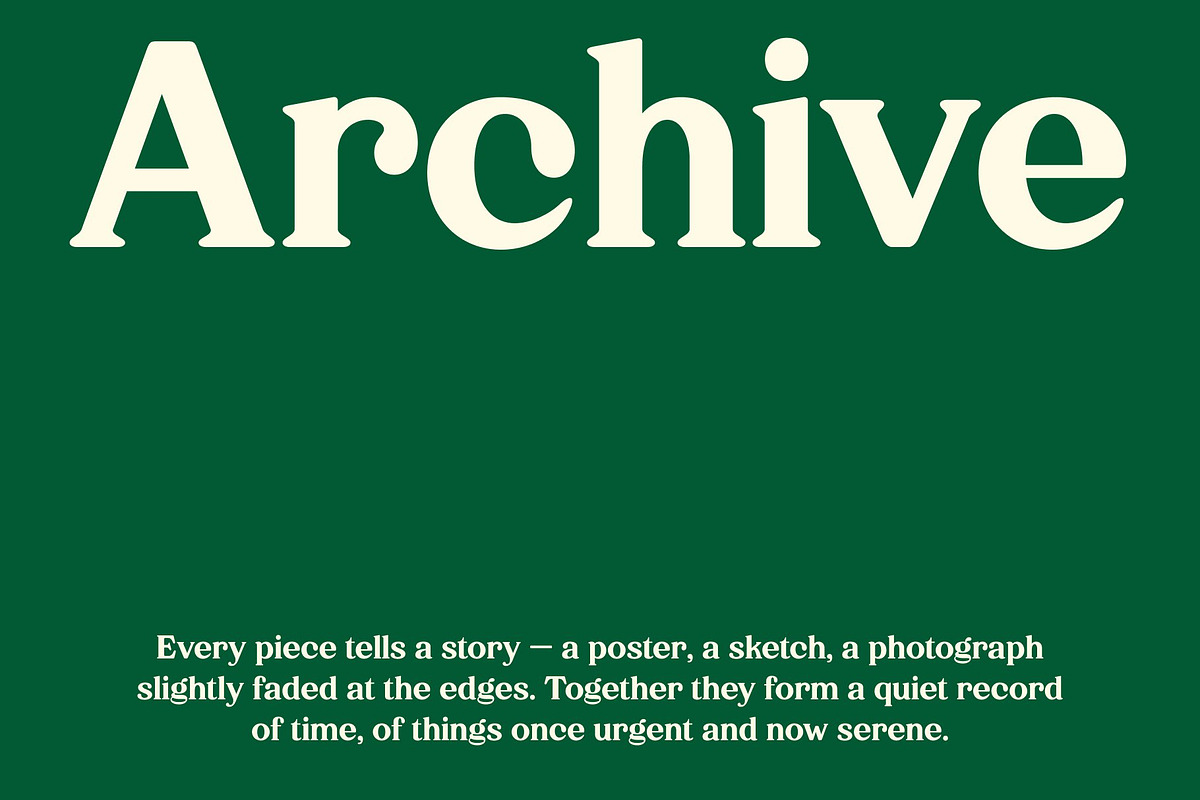 CS Risotto – Retro Serif Font, a Serif Font by Craft Supply Co. (Photo 7 of 8)