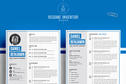 Resume Template for Word, CV Resume, a Resume Template by ResumeInventor (Thumbnail 2 of 6)