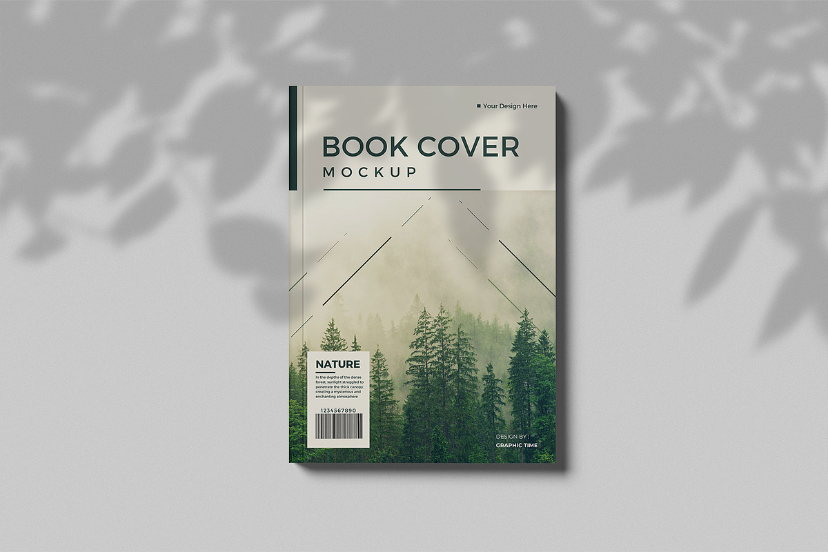 Book Cover Mockup, a Books & Magazine Mockup by graphictime (Photo 3 of 12)