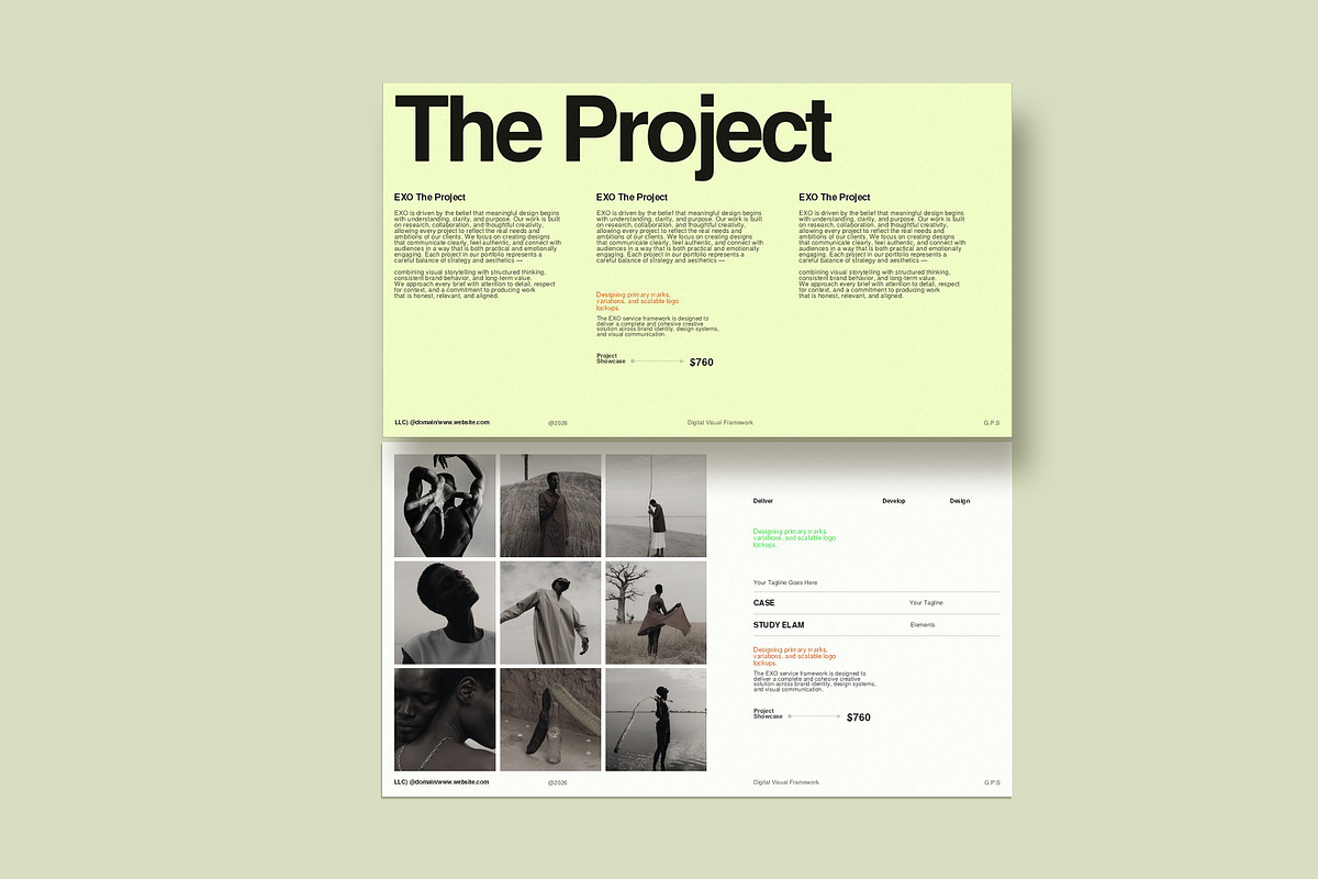 EXO Brand Portfolio Presentation, a Presentation Template by GoldenPixelStudio (Photo 7 of 8)