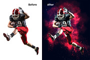 Powder Explosion Photo Effect, a Brushes & More by Pixel Gallery (Thumbnail 2 of 10)