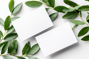 Minimalist business card mockup, a Business Photo by MistyDay