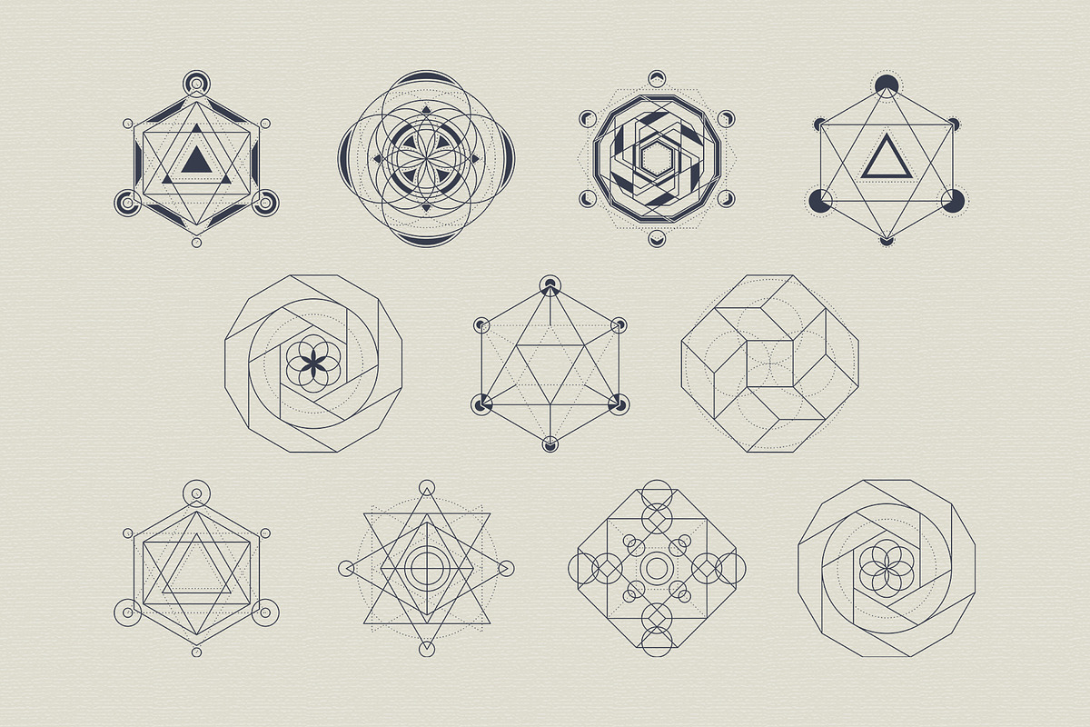 Sacred Geometry Bundle, an Illustration by SomStock (Photo 4 of 7)