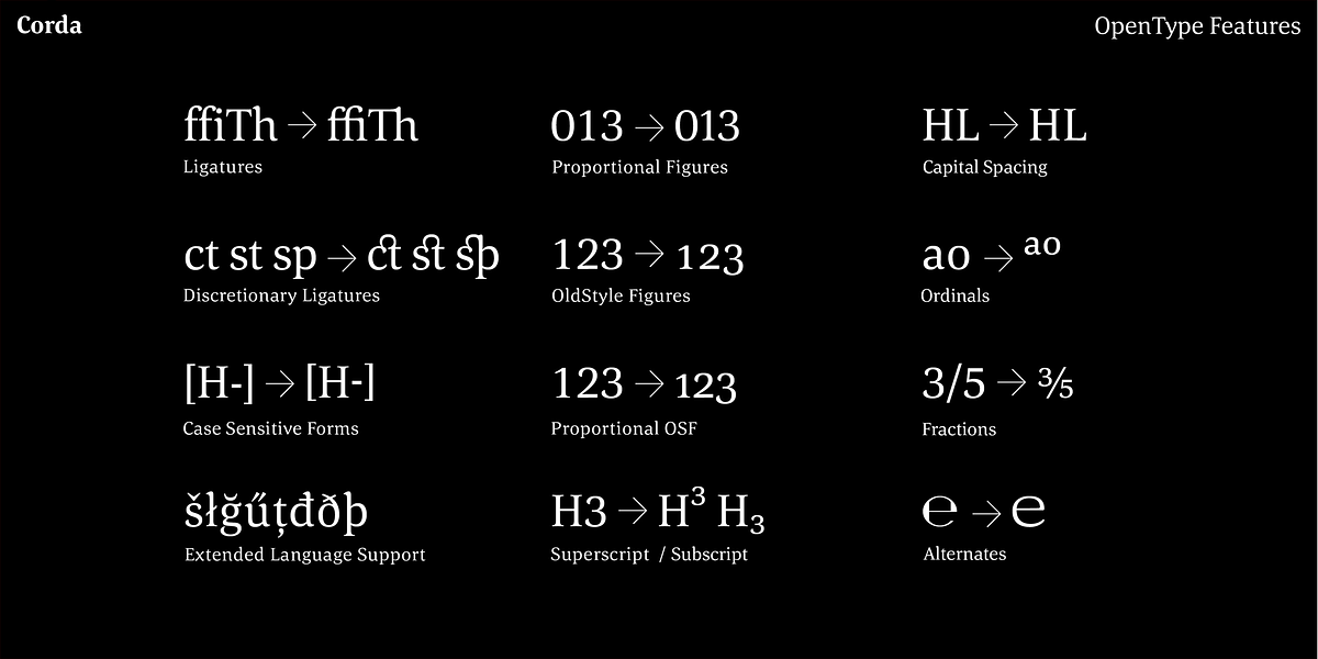 Corda, a Serif Font by Hoftype (Photo 29 of 30)