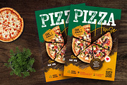 Pizza House Flyer Template, a Flyer Template by Boostock (Thumbnail 1 of 4)