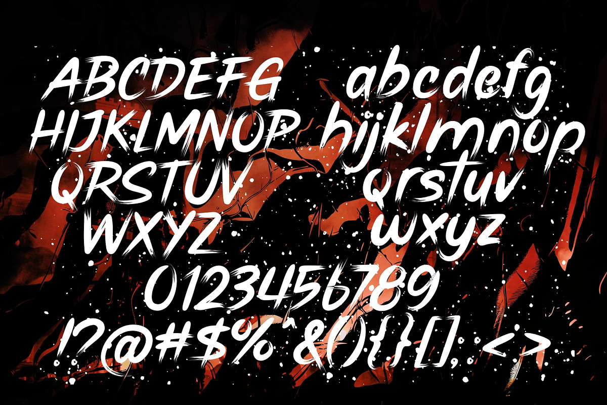 Away Days - Modern Brush Typeface, a Handwritten Font by HRDR (Photo 12 of 13)