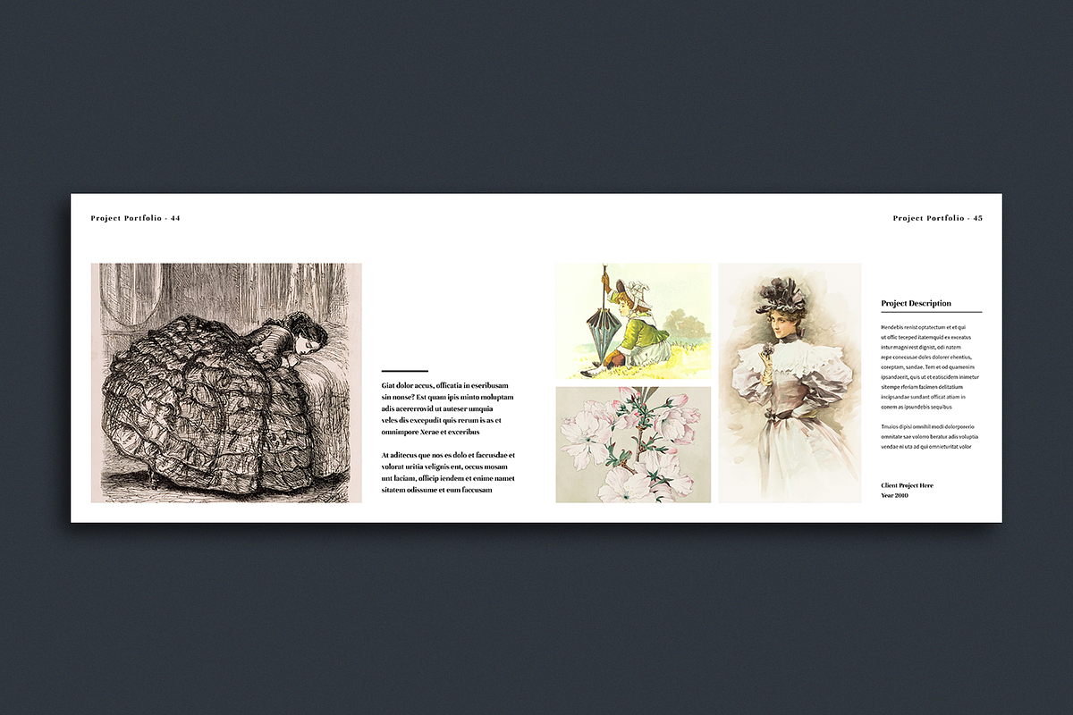 Minimal / Portfolio | Canva, PPTX, a Brochure Template by ArtisticLand (Photo 15 of 18)