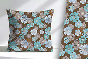 Fall Floral Seamless Repeat, a Pattern Graphic by Sharon Schwalbe (Thumbnail 3 of 5)