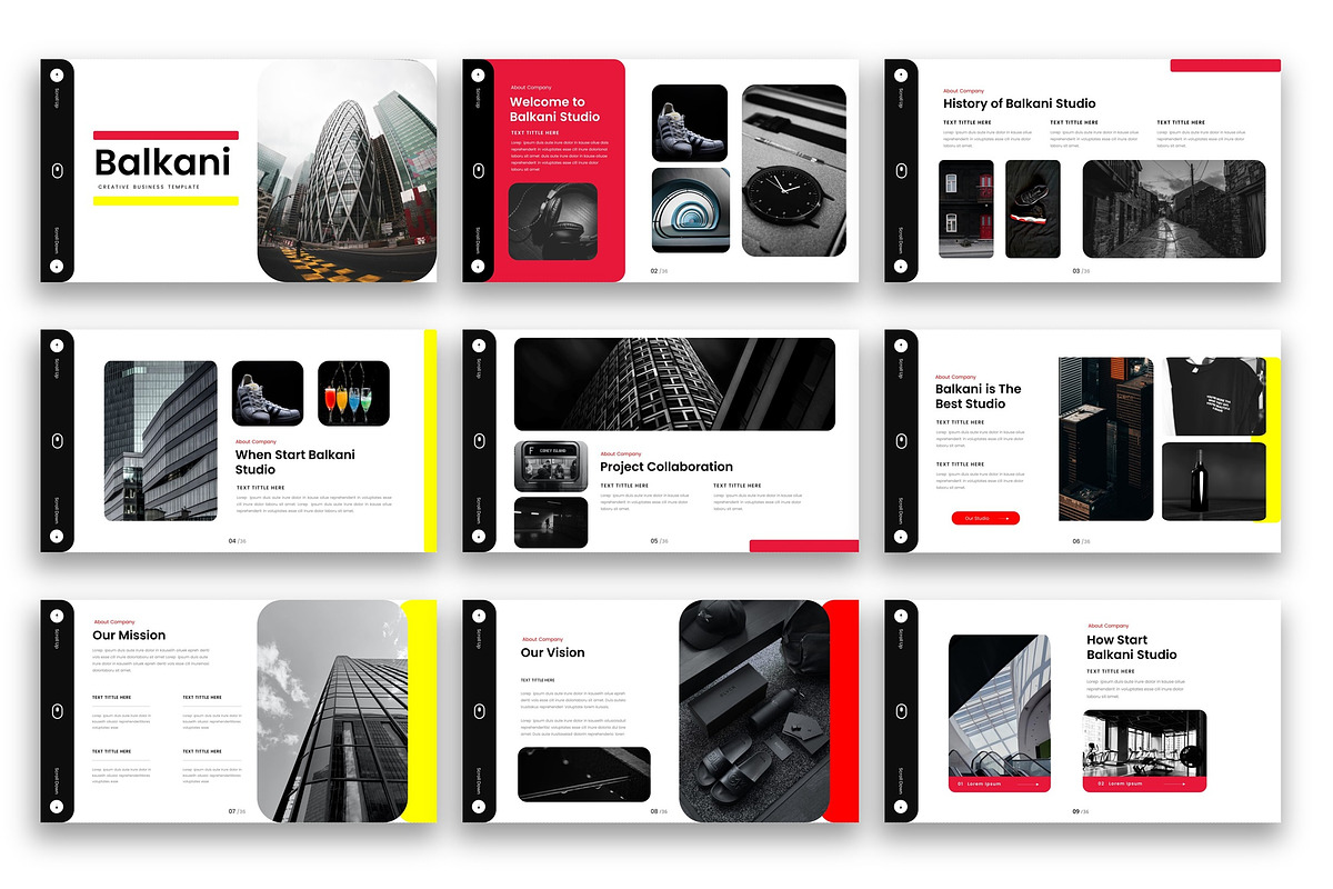 Balkani–Creative Business PowerPoint, a Presentation Template by kreatifreya (Photo 3 of 5)