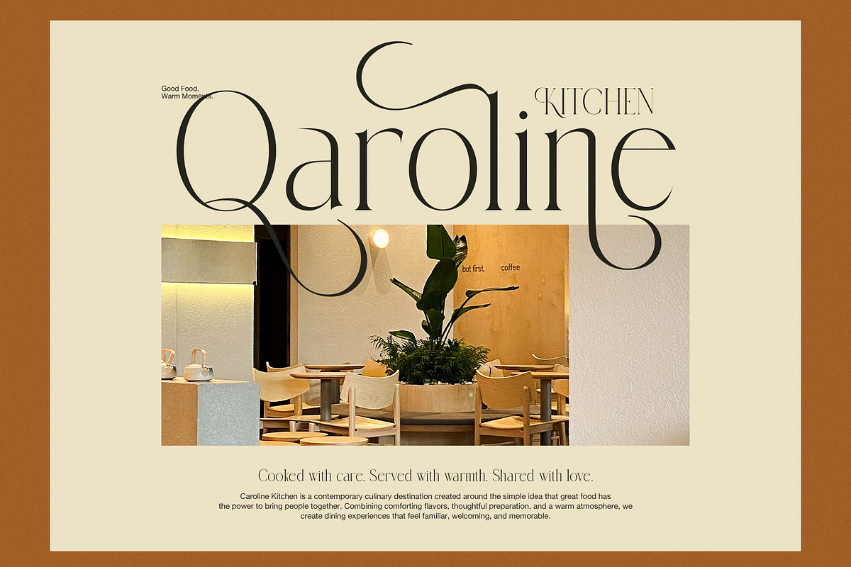 Amelin Elegant Serif Font, a Serif Font by Graphicxell (Photo 6 of 8)
