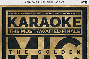 Karaoke Flyer Template V5