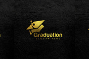 Modern Graduation Logo cap vector, an Education Illustration by Master Design (Thumbnail 2 of 3)