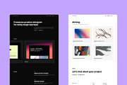 Lucid Portfolio Template · Framer, a Landing Page Template by Bryn Taylor (Thumbnail 2 of 5)