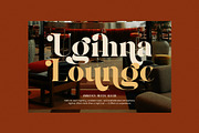 Bufing Elegant Vintage Serif Font, a Serif Font by Graphicxell (Thumbnail 7 of 9)