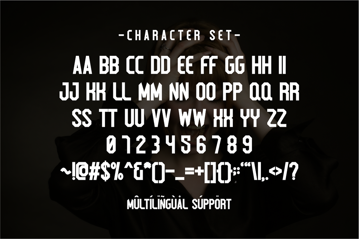 Hysteria - Condensed Sans Serif, a Sans Serif Font by Pian45 Studio (Photo 7 of 8)