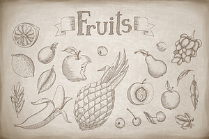 Graphic fruit